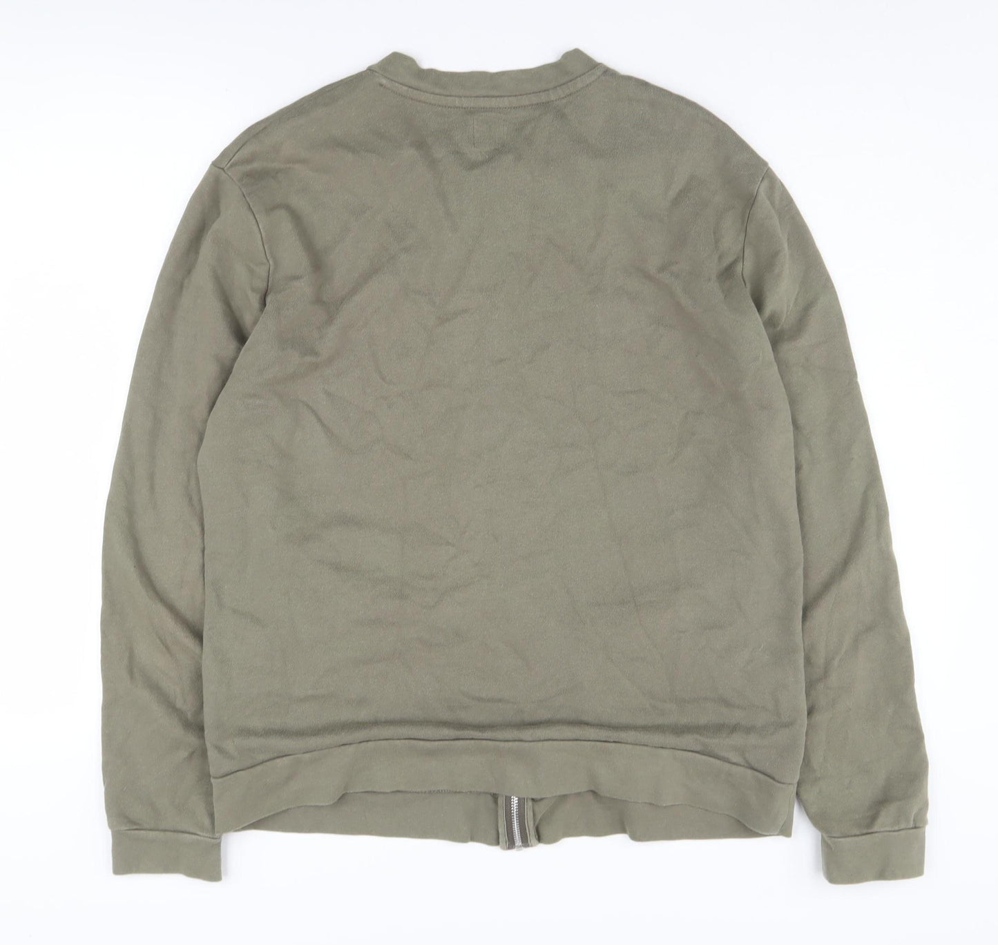 Asos Men’s Green Full Zip Sweatshirt L