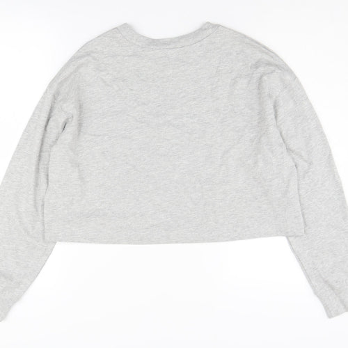 MNG Women’s Grey Pullover Sweatshirt Size 12