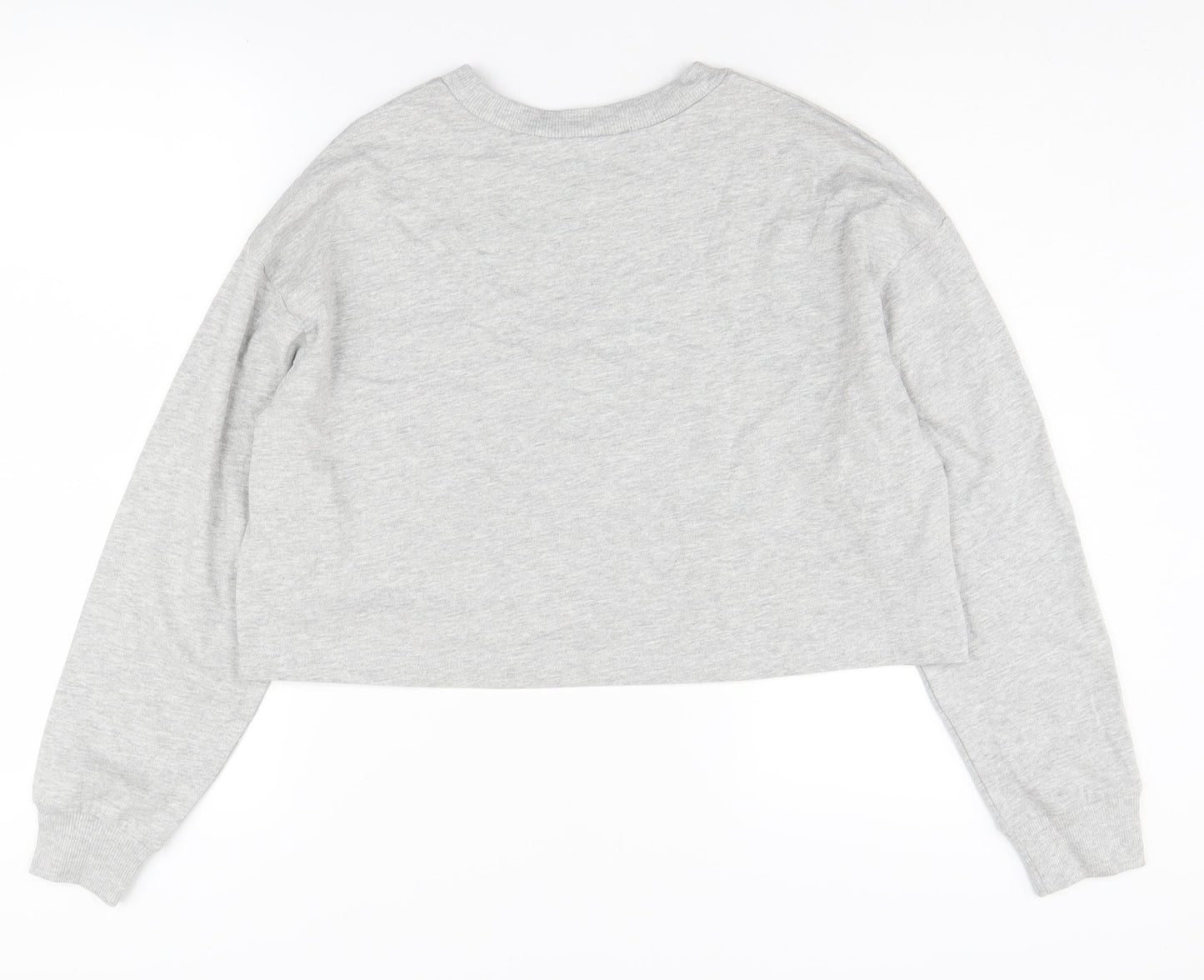 MNG Women’s Grey Pullover Sweatshirt Size 12