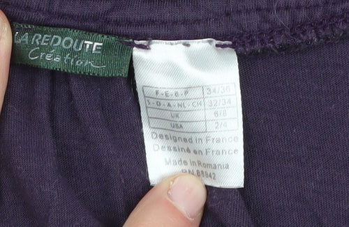 La Redoute Women's Purple Scoop Neck Blouse