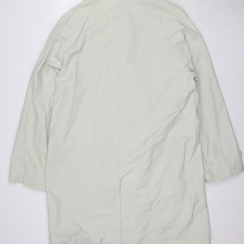 Bernhardt Women's Ivory Overcoat Size 18 Button Long