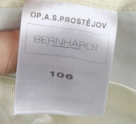 Bernhardt Women's Ivory Overcoat Size 18 Button Long