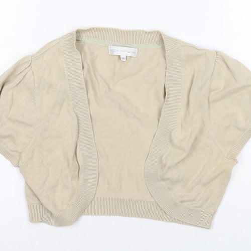 Rocha John Rocha Beige Women's Cardigan Size 12