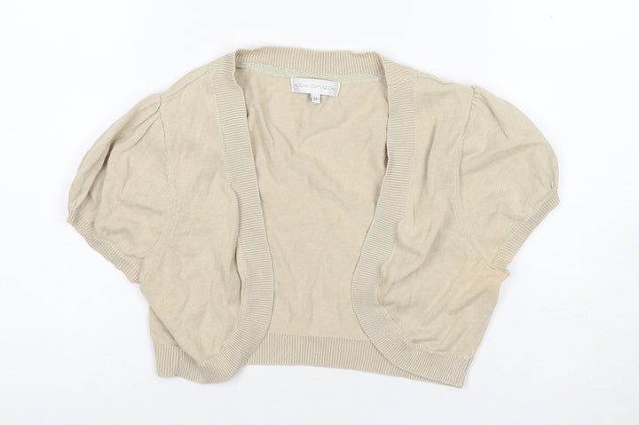 Rocha John Rocha Beige Women's Cardigan Size 12