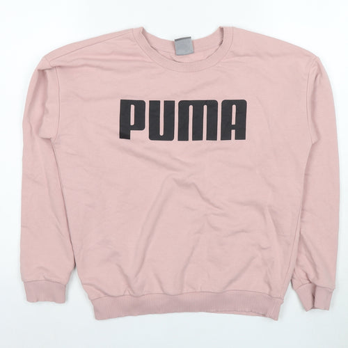 Puma Pink Women's Size 8 Pullover Sweatshirt