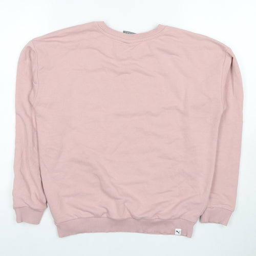 Puma Pink Women's Size 8 Pullover Sweatshirt