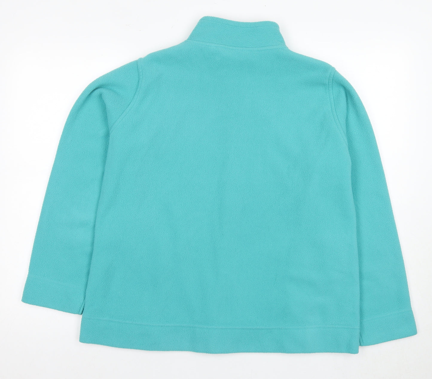 EWM Women's Blue Fleece Jacket L Casual Spring