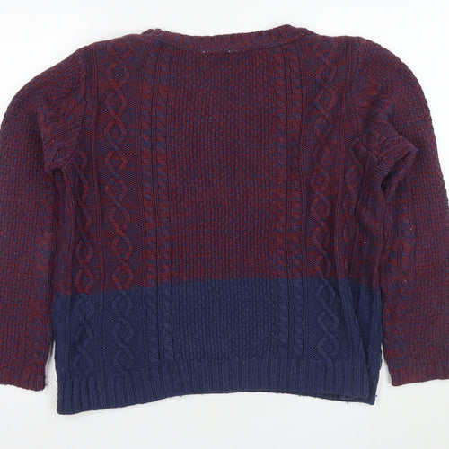FatFace Women's Cable-Knit Jumper Multicoloured Size 14