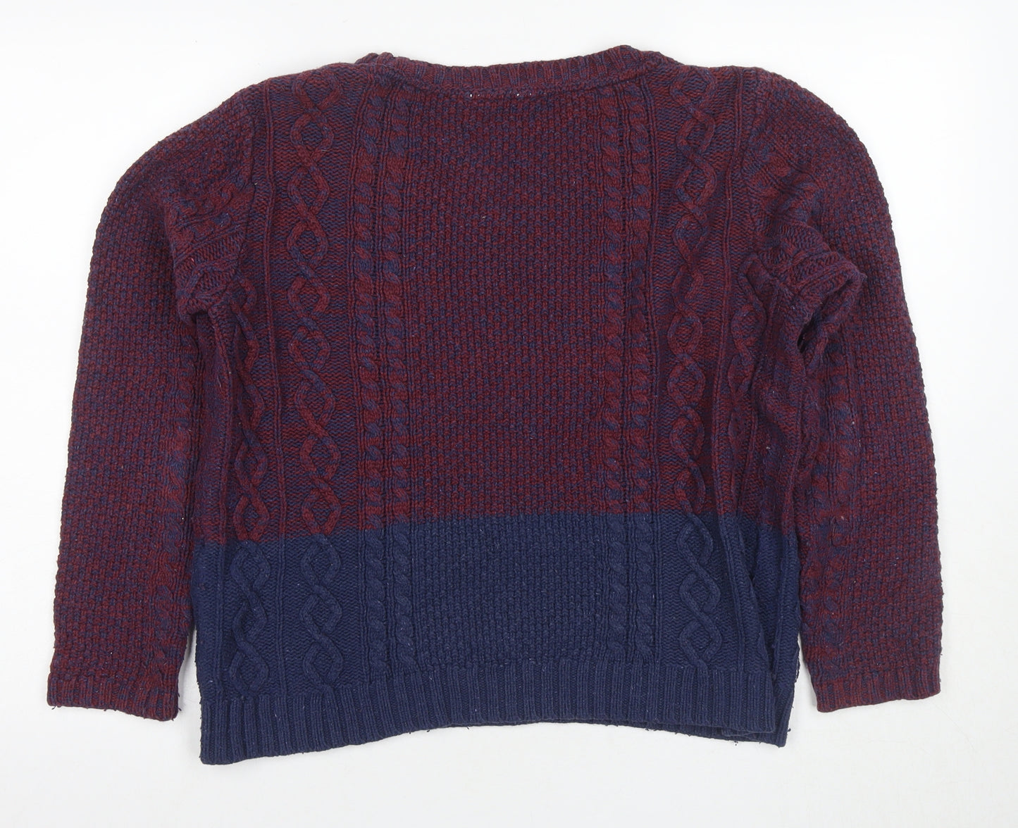 FatFace Women's Cable-Knit Jumper Multicoloured Size 14