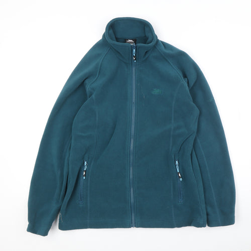 Trespass Women's Blue Fleece Mid-Length Jacket M