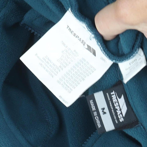 Trespass Women's Blue Fleece Mid-Length Jacket M