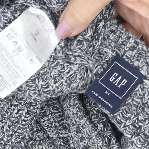 Gap Women’s Grey XS Pullover Jumper Knitwear