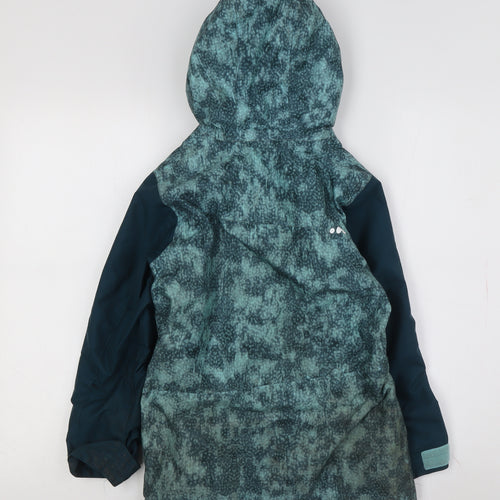 Decathlon Unisex Kids Blue Ski Jacket 5-6 Years Waterproof