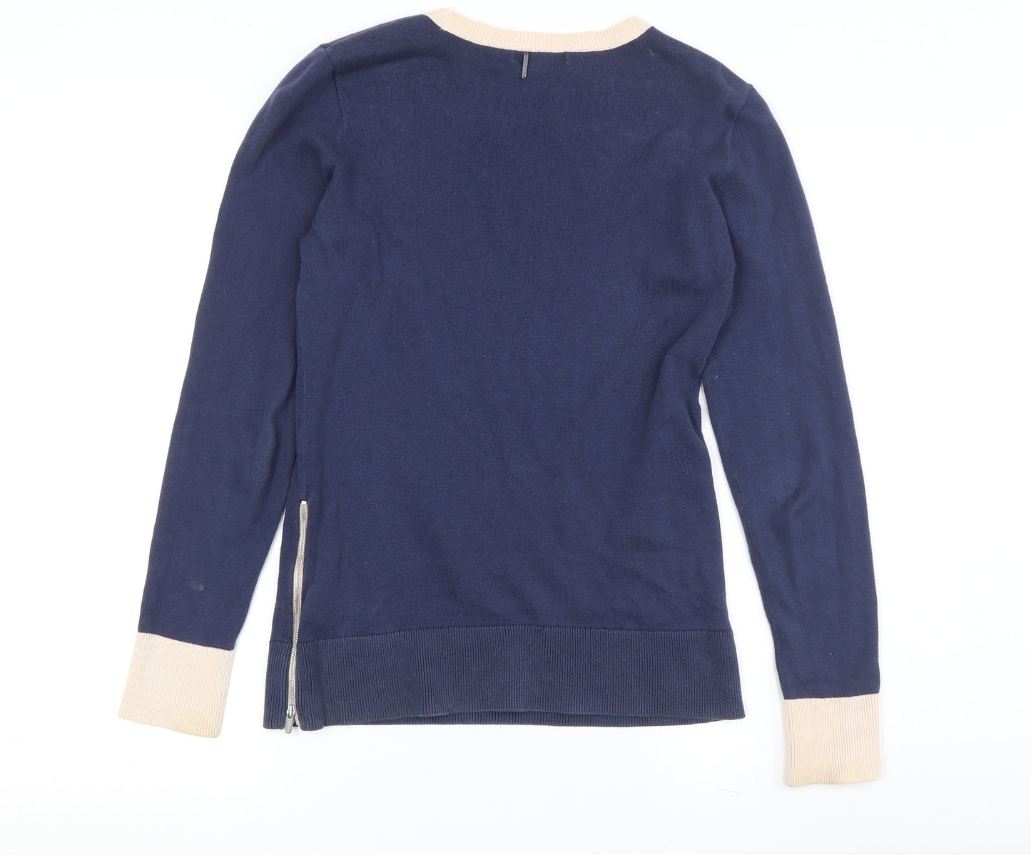 Nautica Women's Blue XS Crew Neck Pullover Jumper