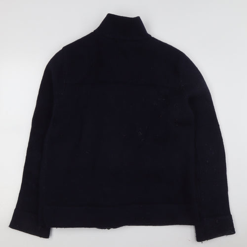Gap Men's Blue XL Knit Wool Toggle Jacket