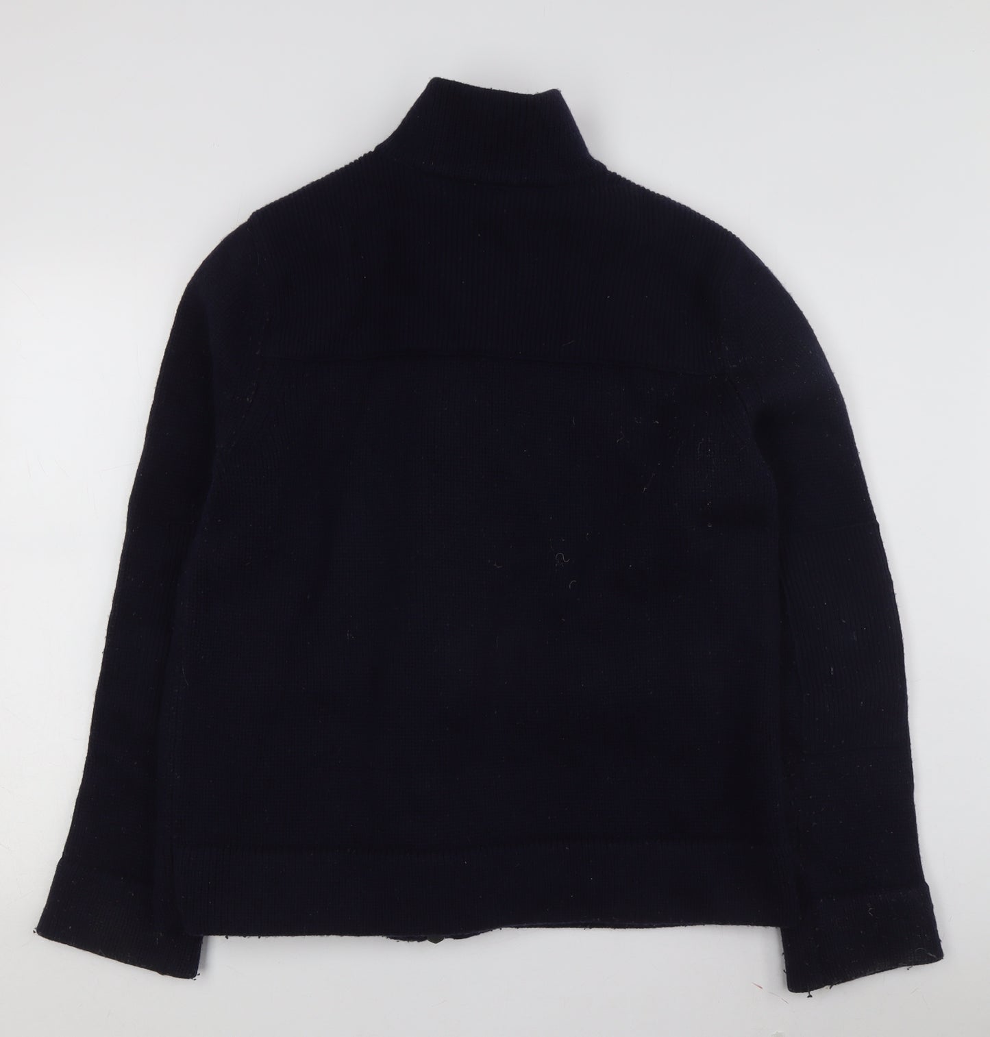 Gap Men's Blue XL Knit Wool Toggle Jacket