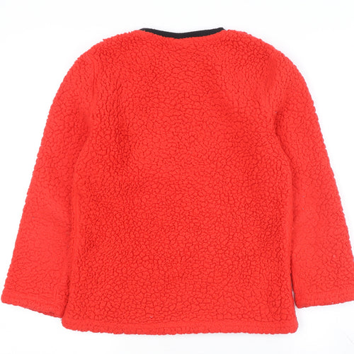 Marvel Girls Red Pullover Fleece Sweatshirt - 11-12 Years