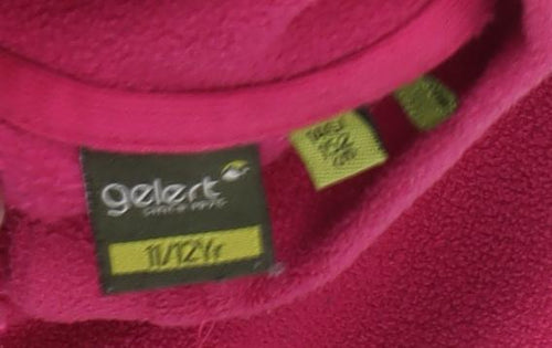 Gelert Girls Pink Fleece Jacket 11-12 Years