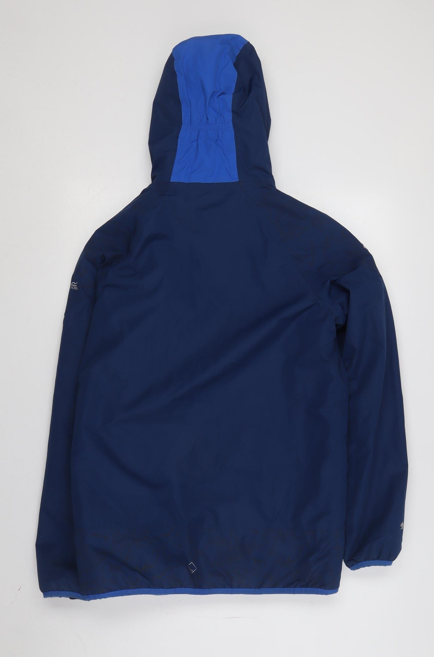Regatta Boys Blue Parka Jacket 15-16 Years Hooded Waterproof