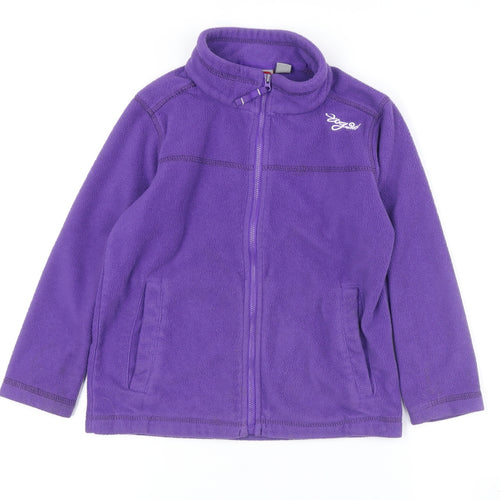 TOG 24 Girls Purple Fleece Jacket 5-6 Years