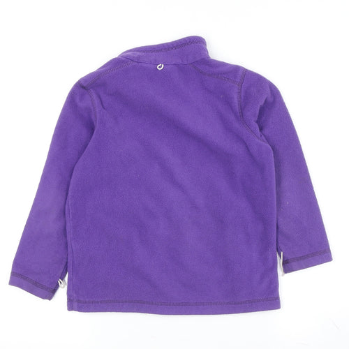 TOG 24 Girls Purple Fleece Jacket 5-6 Years