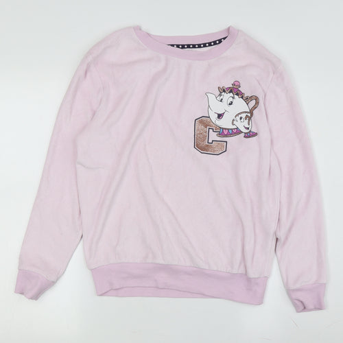Disney Women’s Pink XS Pullover Sweatshirt