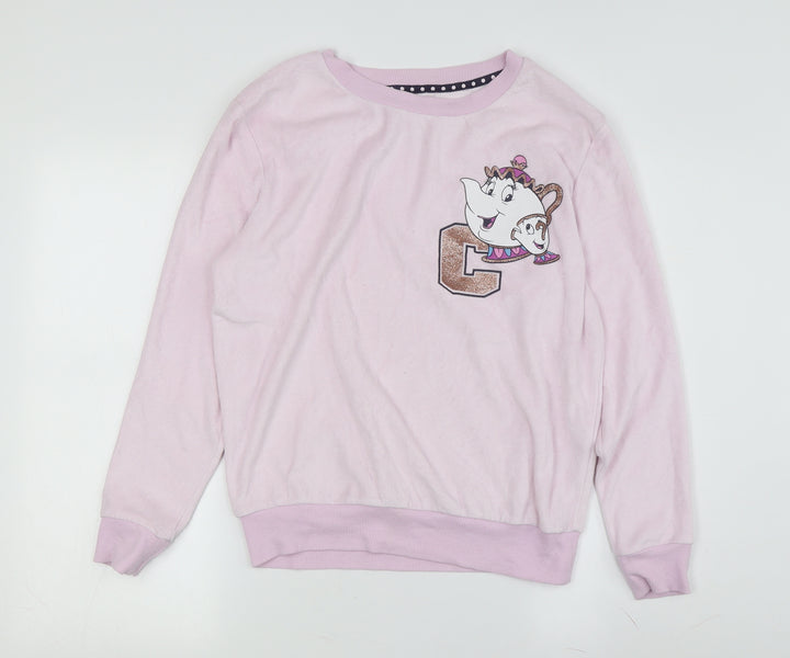 Disney Women’s Pink XS Pullover Sweatshirt