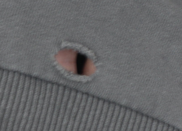 Collusion Grey Unisex Pullover Hoodie M