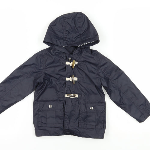 Junior J Boys Blue 2-3 Years Duffle Coat