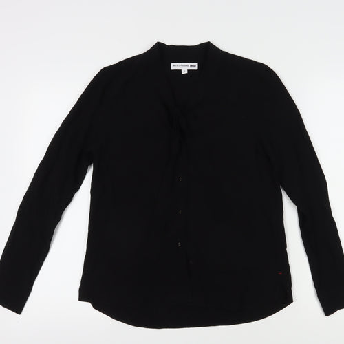 INES DE LA FRESSANGE Womens Black Viscose Blouse XS