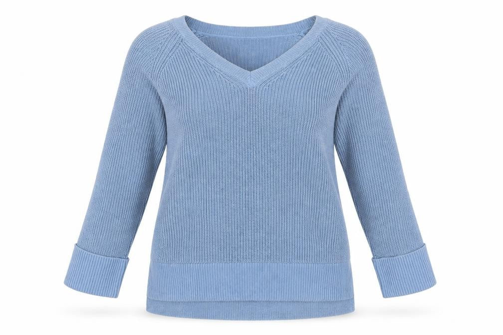 Front view of Next Women's Blue Knit jumper L