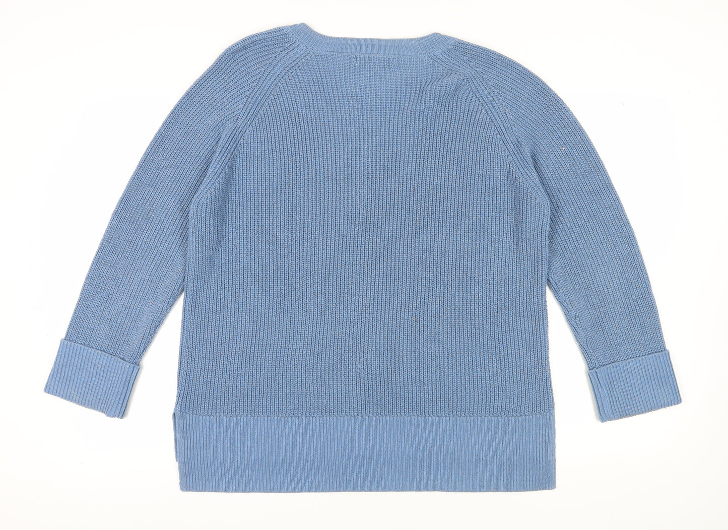 Next Women's Blue Knit Pullover Jumper L