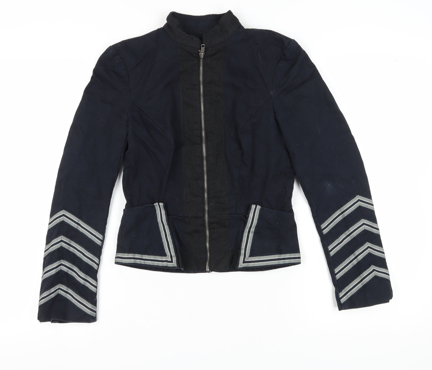 Warehouse Women's Black Short Slim Jacket Size 8