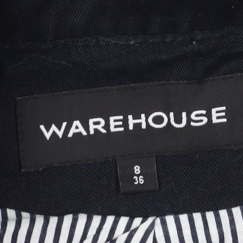 Warehouse Women's Black Short Slim Jacket Size 8