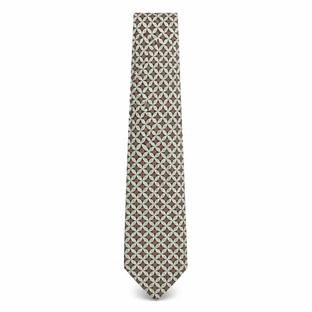 Front view of Marks & Spencer Men's Geometric Multicoloured Tie