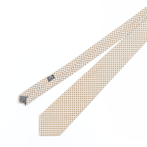 Marc Jacobs Beige Geometric Slim Tie Men's Cotton