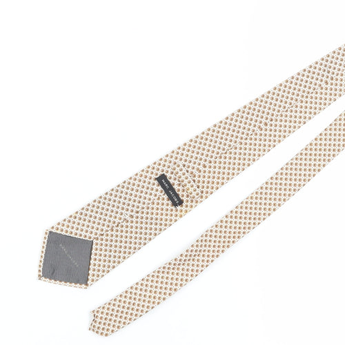 Marc Jacobs Beige Geometric Slim Tie Men's Cotton