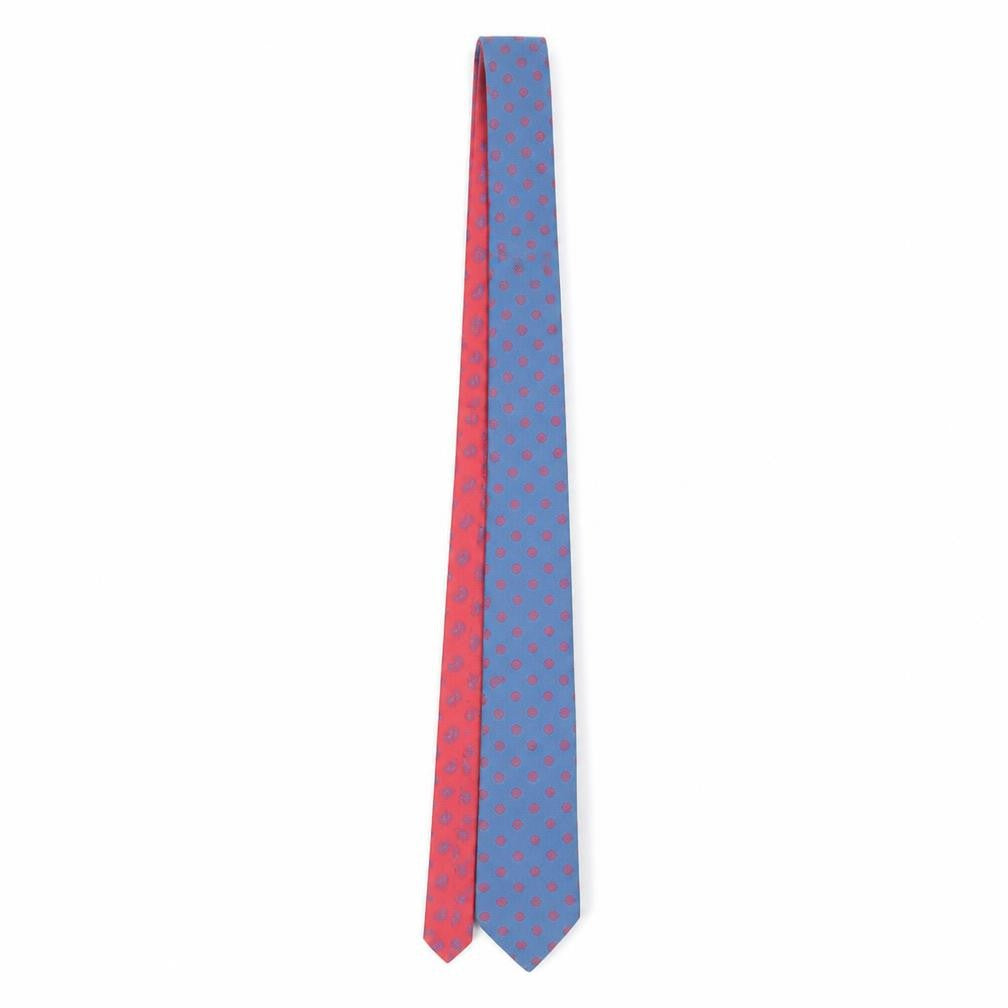 Front view of Tie Rack Men's Polka Dot & Paisley Silk Ties Set