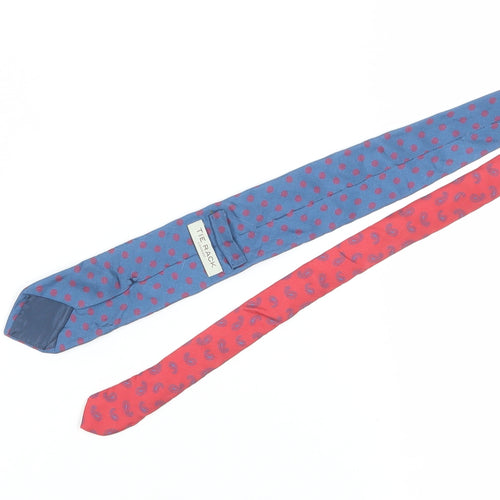 Tie Rack Men's Polka Dot & Paisley Silk Ties Set