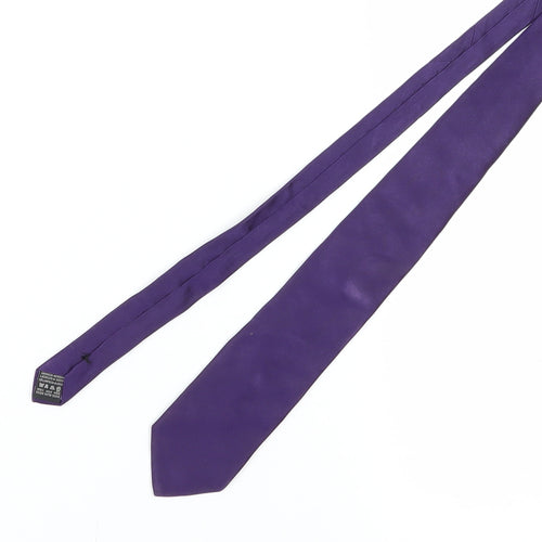 Tie Rack Men's Purple Silk Tie, Elegant and Stylish