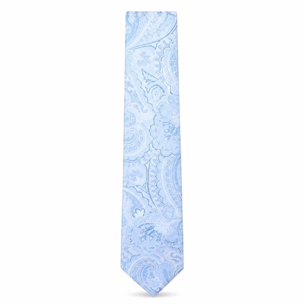 STVDIO Jeff Banks Men's Blue Paisley Silk Tie