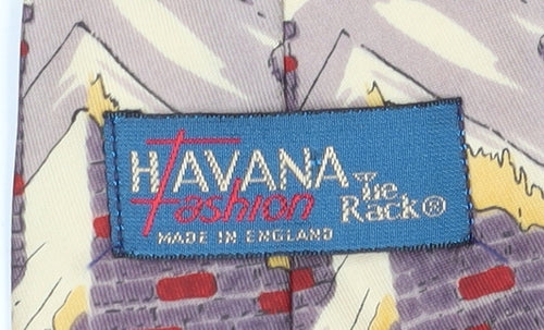Havana Fashion Men's Green Christmas Tie