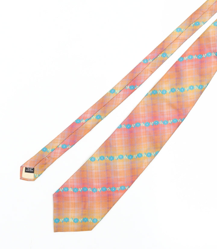 Daniel Hechter Multicoloured Floral Silk Tie
