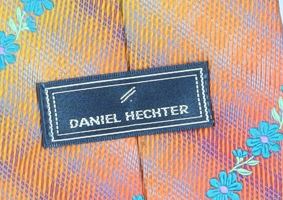 Daniel Hechter Multicoloured Floral Silk Tie