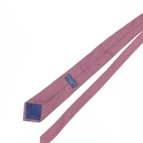 Hackett Men's Multicoloured Geometric Silk Tie