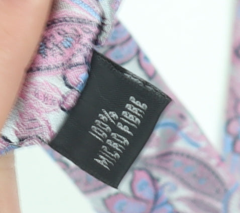 Charlton Gray Men's Pink Floral Tie