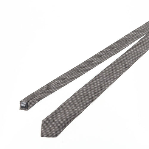 Blazer Men's Grey Slim Silk Geometric Tie