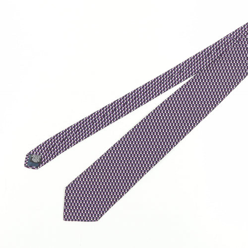 Frangi TieRack Men's Purple Geometric Tie