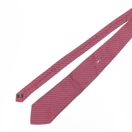 Fédération Française Multicoloured Silk Men's Tie