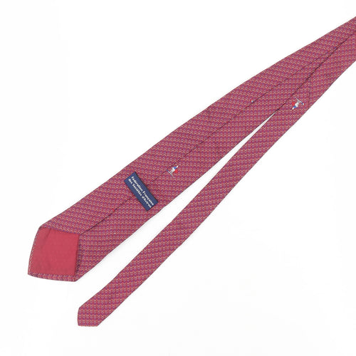 Fédération Française Multicoloured Silk Men's Tie
